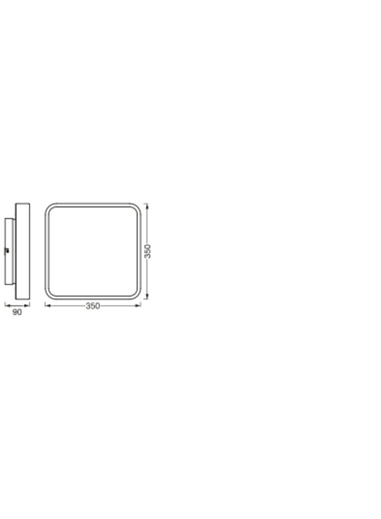 Oprawa SMART+ WIFI ORBIS SQ BL 350 RGB TW WT