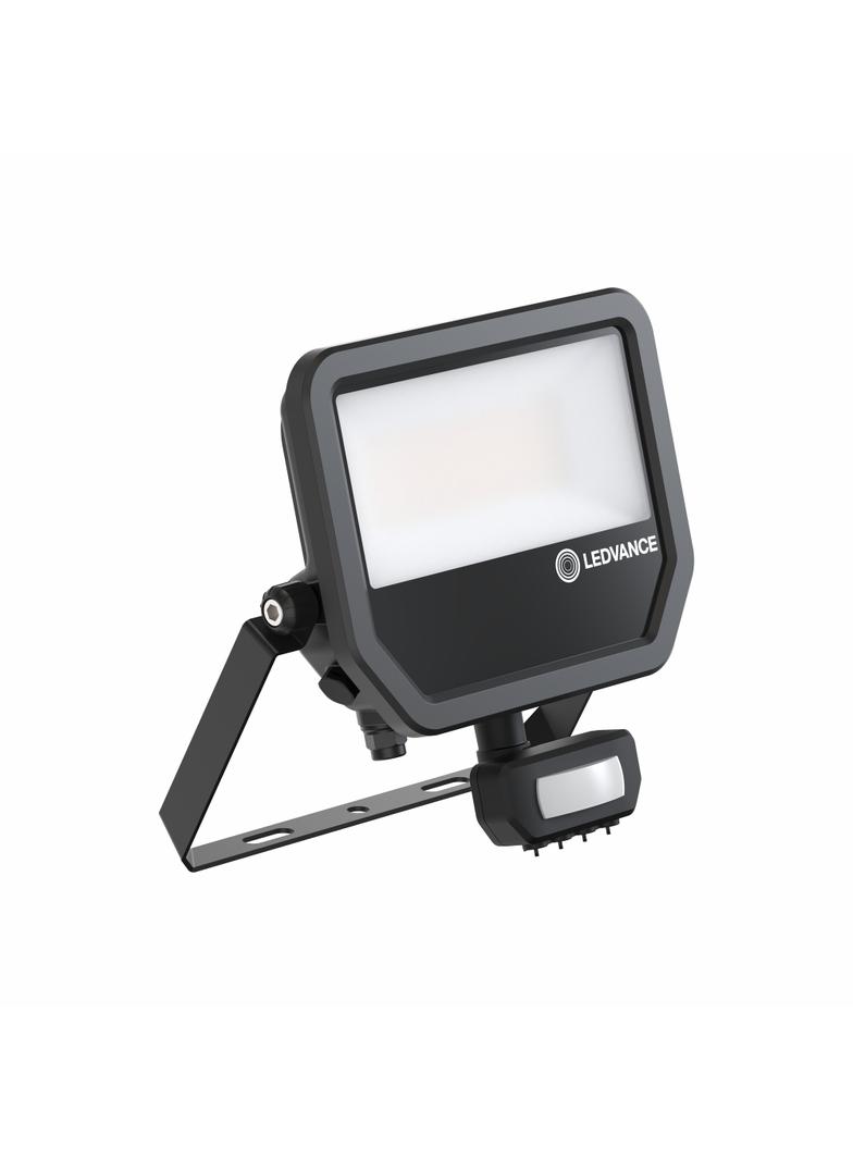Naświetlacz LED z czujnikiem ruchu FLOODLIGHT sensor PFM G4 27W41W IP65 3000K 133lm/W czarny LEDVANC