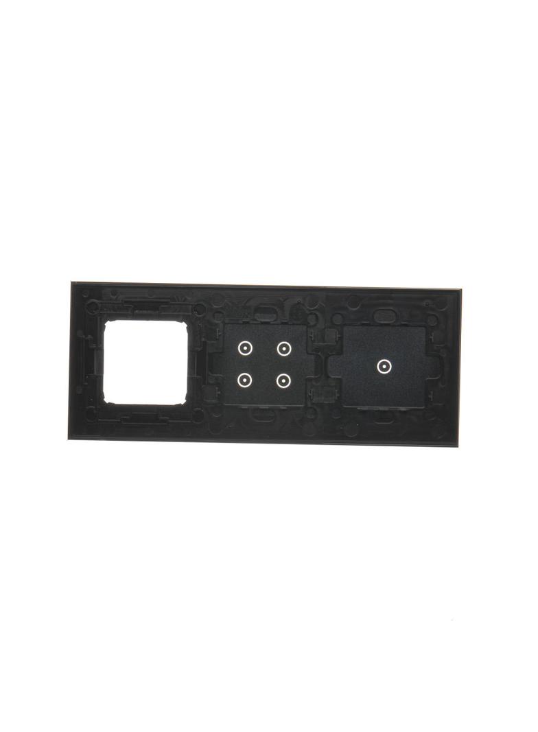 Simon 54 Touch Panel dotykowy S54 Touch 3 moduły 1 pole dotykowe + 4 pola dotykowe + 1 otwór na osprzęt S54 księżycowa lawa DSTR3140/74 KONTAKT