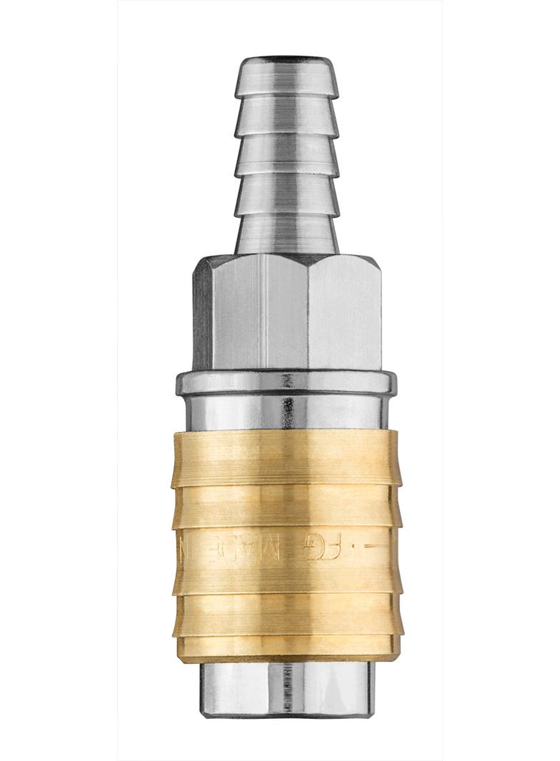 Szybkozłączka do kompresora z końcówką na wąż 10 mm