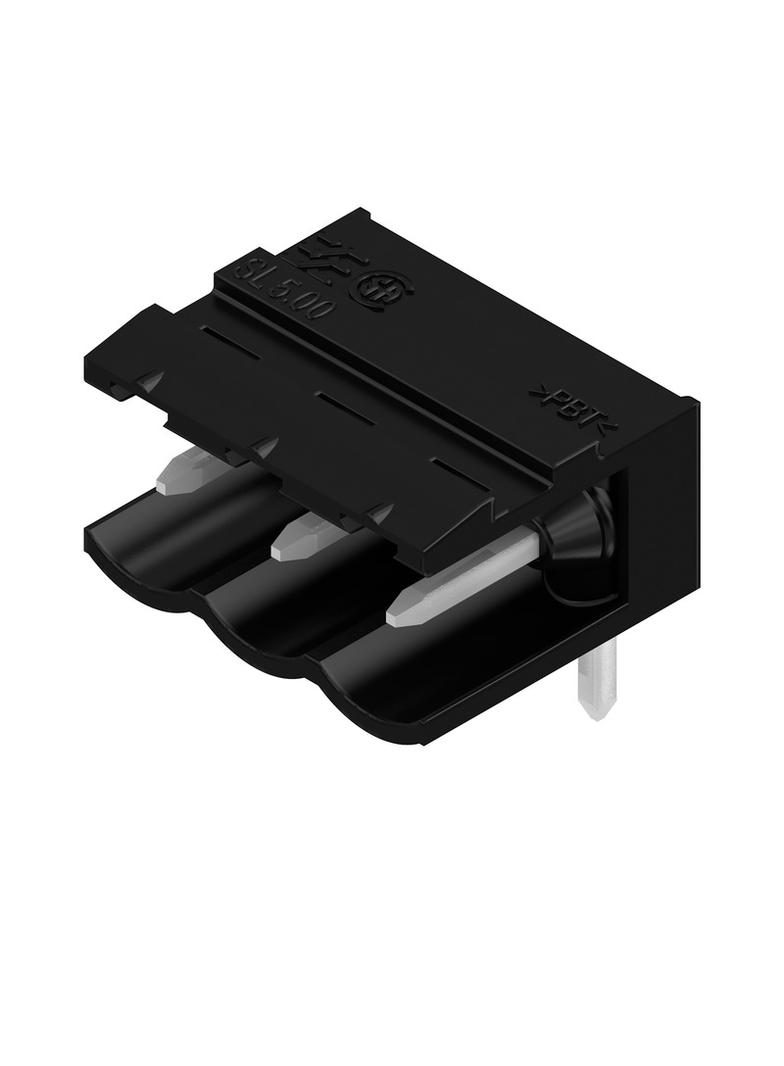 SL 5.00/03/90 4.5SN BK BX Wtyki PCB (złącza płyty), 5.00 mm, Liczba biegunów: 3, kąt odejścia: 90° /100szt./ 1626000000 WEIDMÜLLER