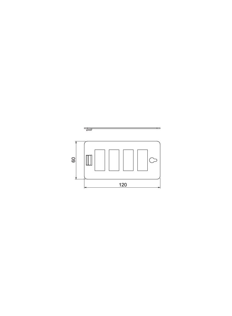 CP45-TP 4SI Wspornik montażowy Snap-In