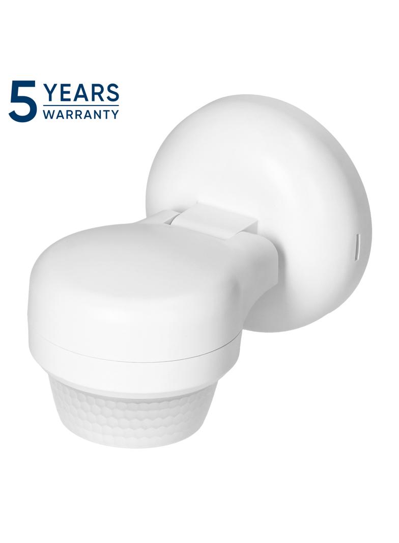 Czujnik ruchu 360st. IP65 1200W zasięg max. 24m biały ORNO