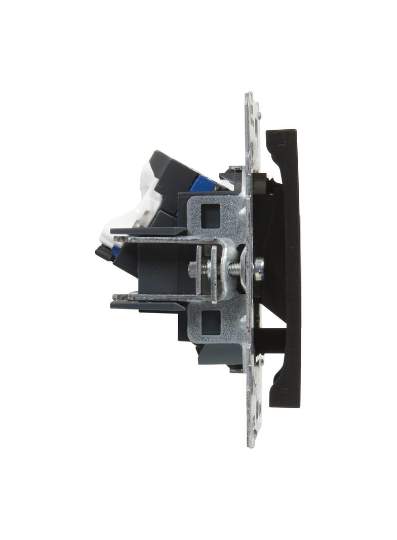 SUNO - Gniazdo RJ45/kat 6 UTP, Czarny, Legrand