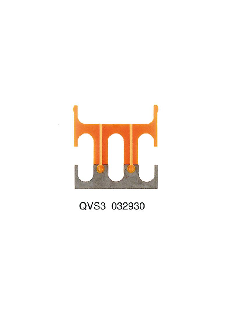 QVS 3 SAKT1+2 Złączka szynowa poprzeczna / mostek, nr.katalogowy 0329300000