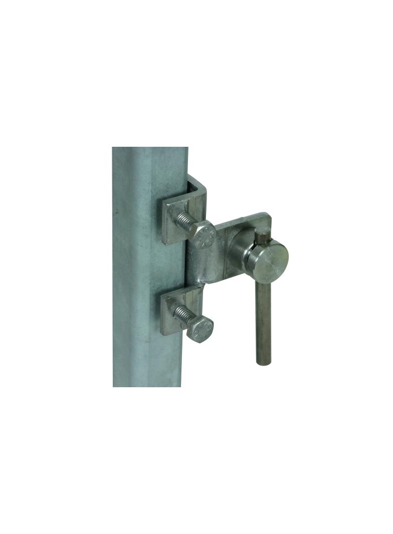 Zacisk krawędziowy 18-35 mm, do drutu 6-10 mm, stal nierdzewna NIRO