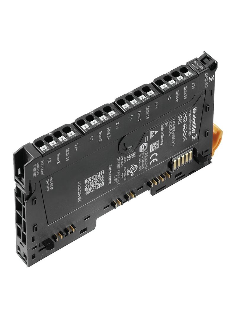 UR20-4AO-UI-16-DIAG Fieldbus, system rozproszony - moduł wejść/wyjść analogowych1315 WEIDMULLER