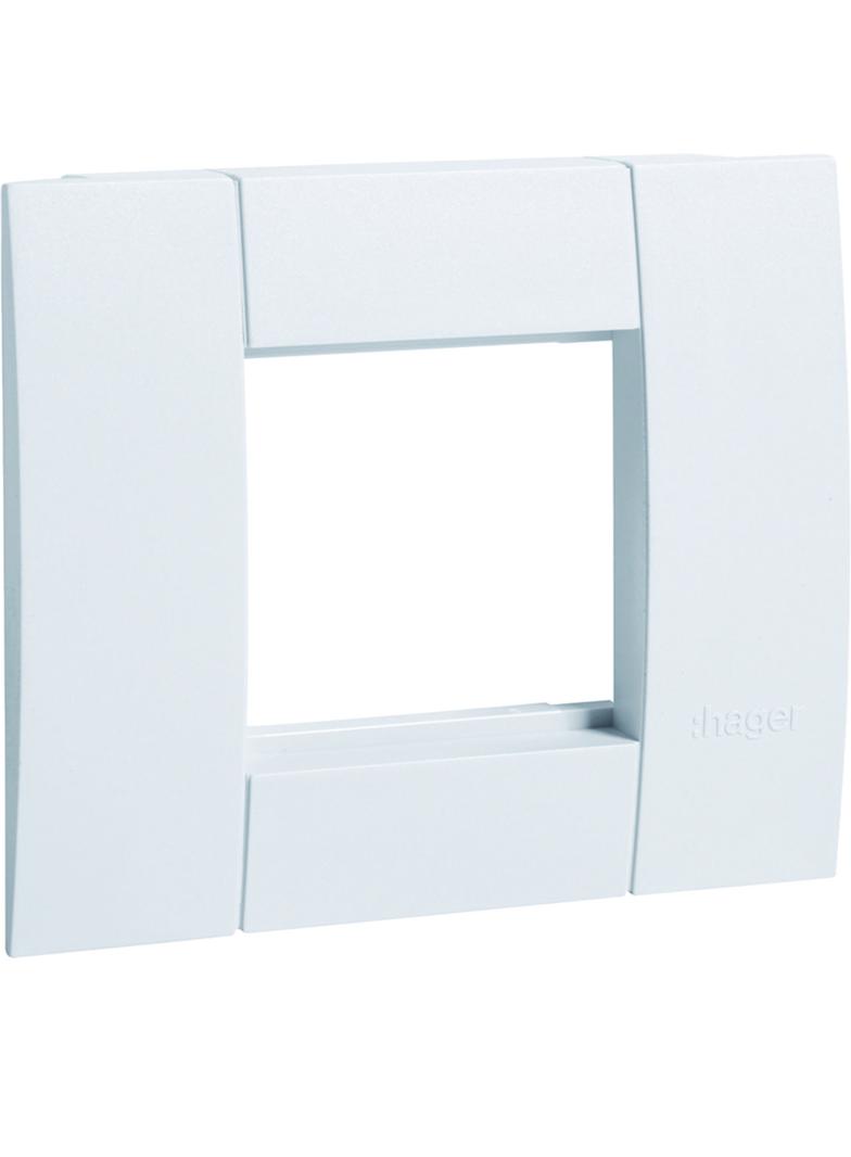 tehalit.WA Ramka montażowa 1-krotna 45x45mm biały