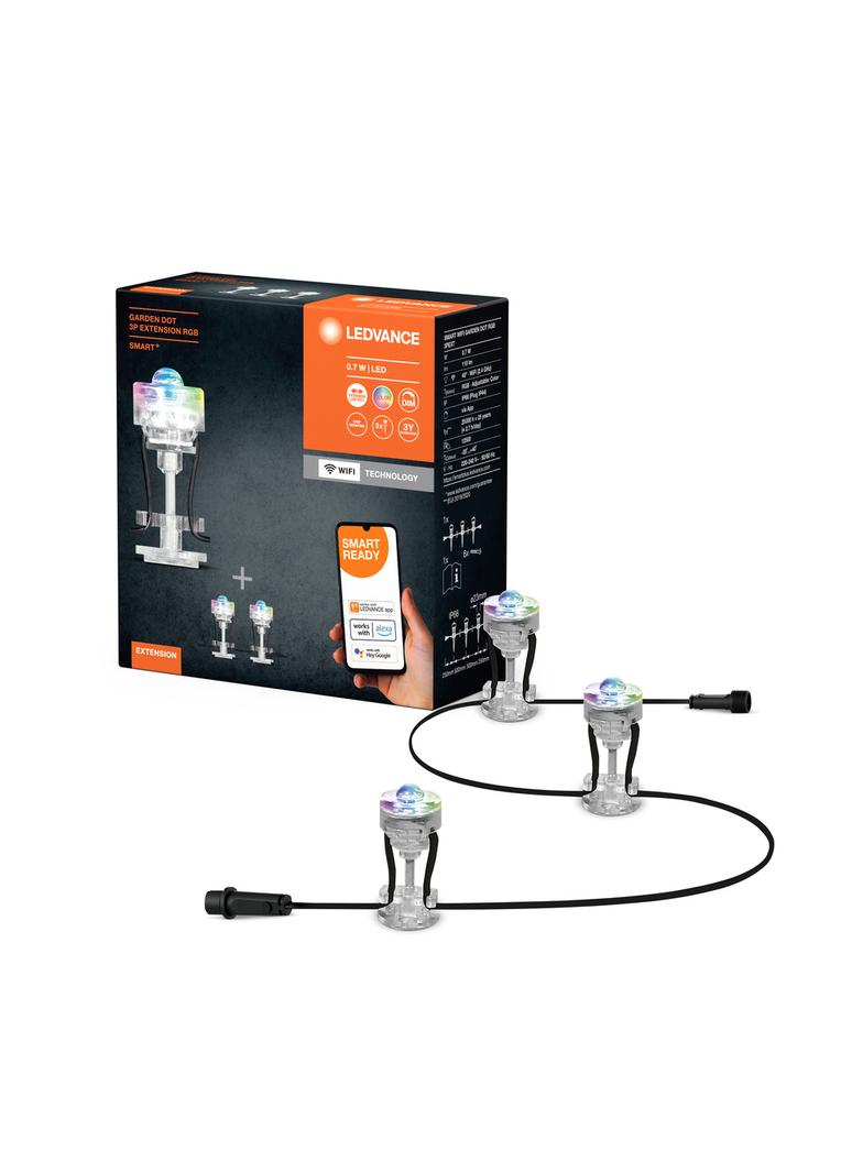 Oprawa SMART+ WIFI GARDEN DOT 3P EXT RGBW