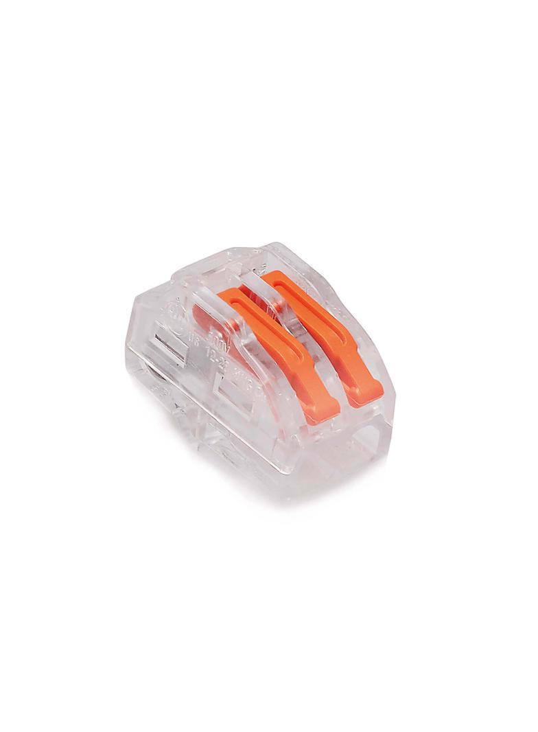 ZU-402 Uniwersalne złączki do przewodów jedno- i wielodrutowych, 2-torowy