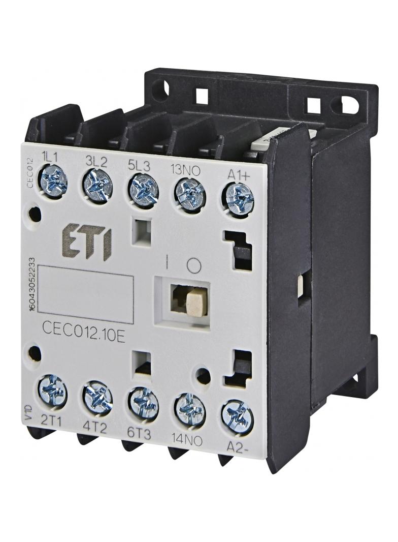 Stycznik silnikowy miniaturowy CEC012.10-400V-50/60HZ 004641079 ETI