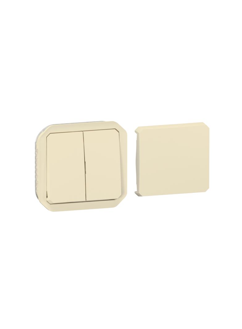 NOWE PLEXO - ŁĄCZNIK TYP TRANSFORMER MECHANIZM 10 AX - 250 V PIASKOWY 069809L LEGRAND