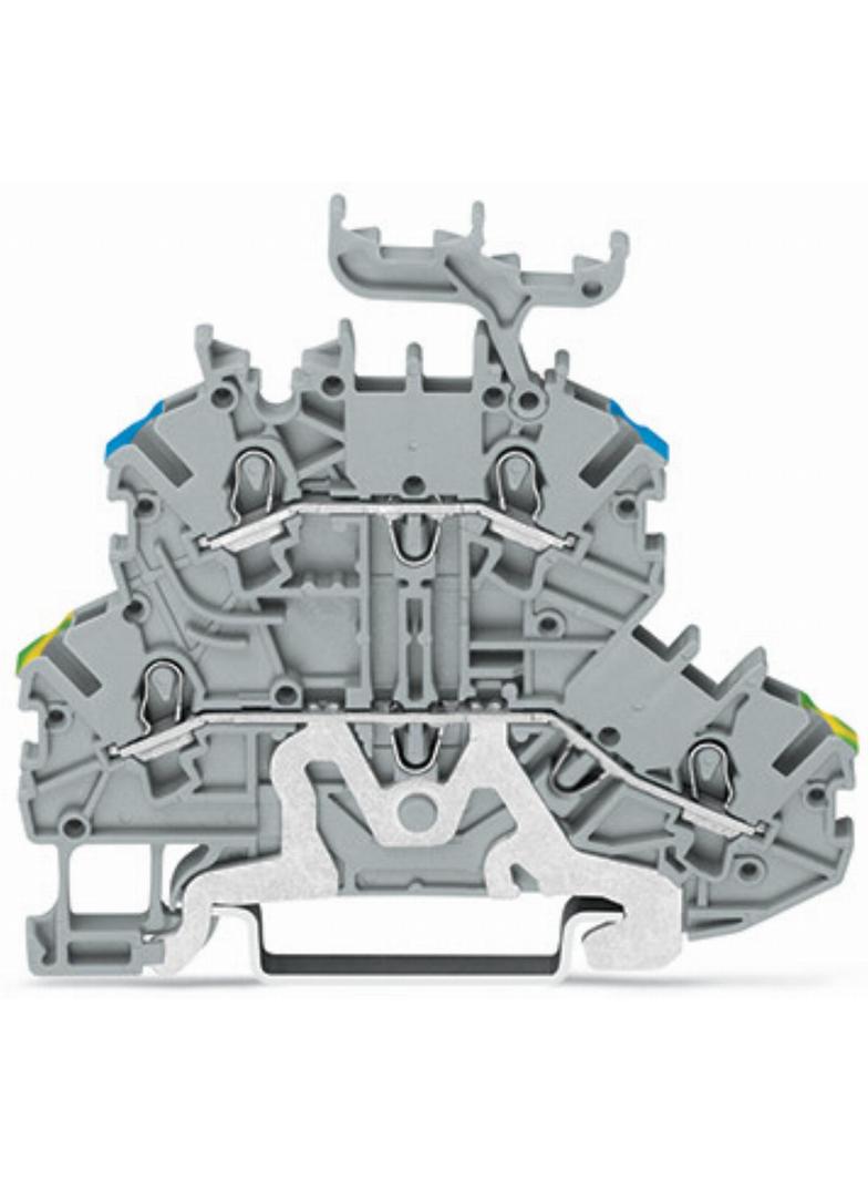 TOPJOBS złączka dwupiętrowa 1,5 mm2 szara