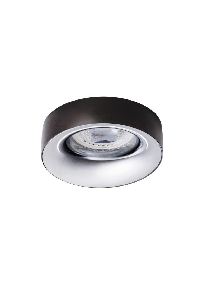 ELNIS L A/C Oczko sufitowe ELNIS L A/C okrągły stop aluminium kolor antracyt / chrom 1XGx5,3/GU10 KA