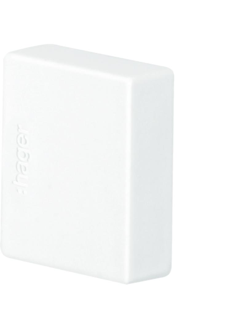 tehalit.LF Końcówka 20x20mm biały