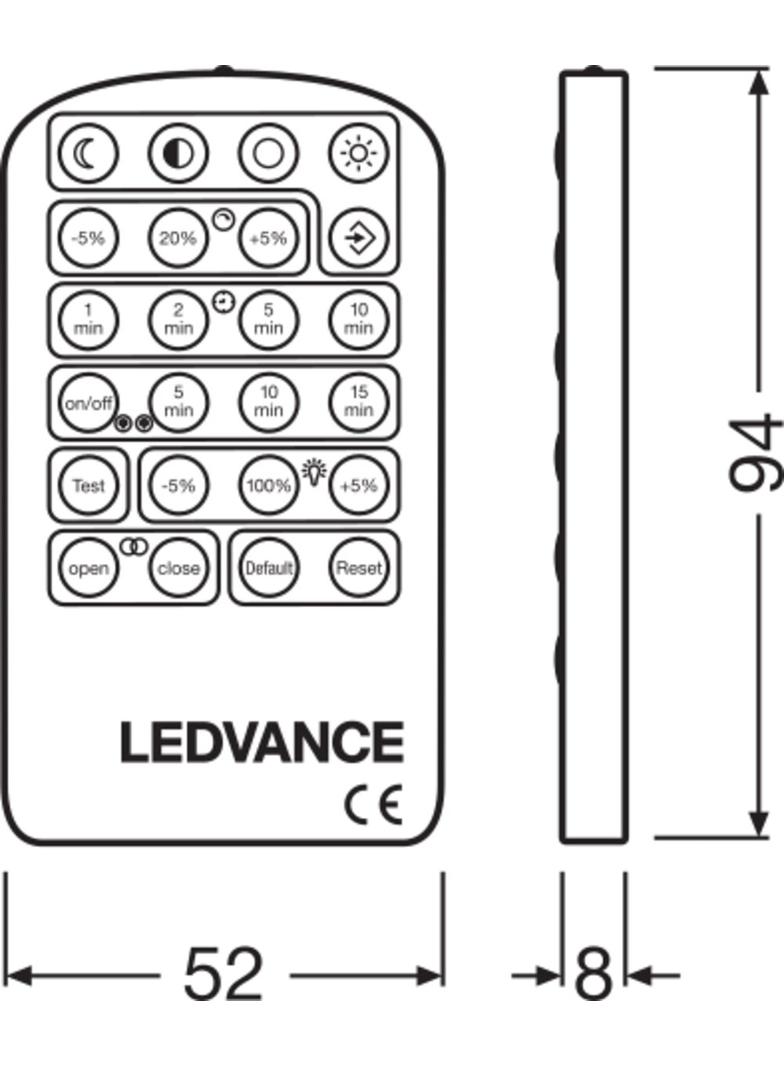 Jednostka sterująca Connected Sensor ST8 Remote Control