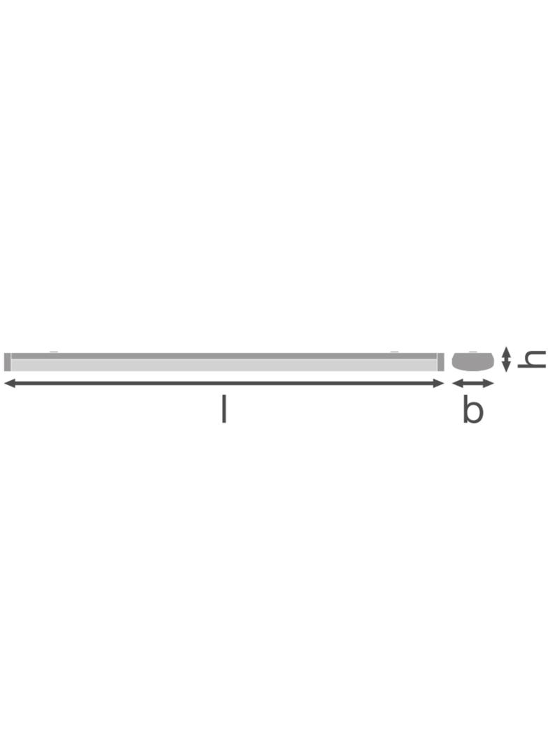 LINEAR SURFACE 1500 P 45W 830 WT IP44 LEDVANCE
