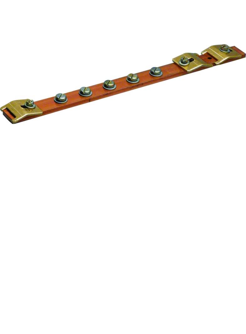 univers Szyna uziemiająca Cu 20x5mm 1-polowa UZ010 HAGER