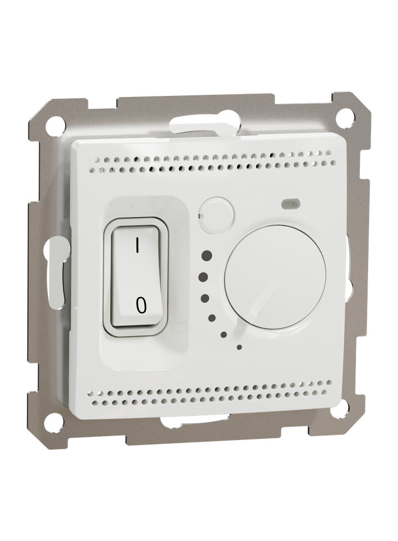 Sedna Design & Elements, regulator temperatury do ogrzewania podłogowego, biały