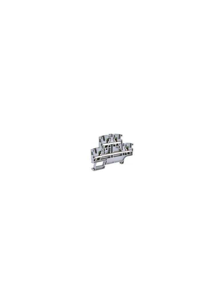 Złączka sprężynowa 2-poziomowa 4 mm2 PUSH-IN (szara) ESH-EFD.4 003903268 ETI