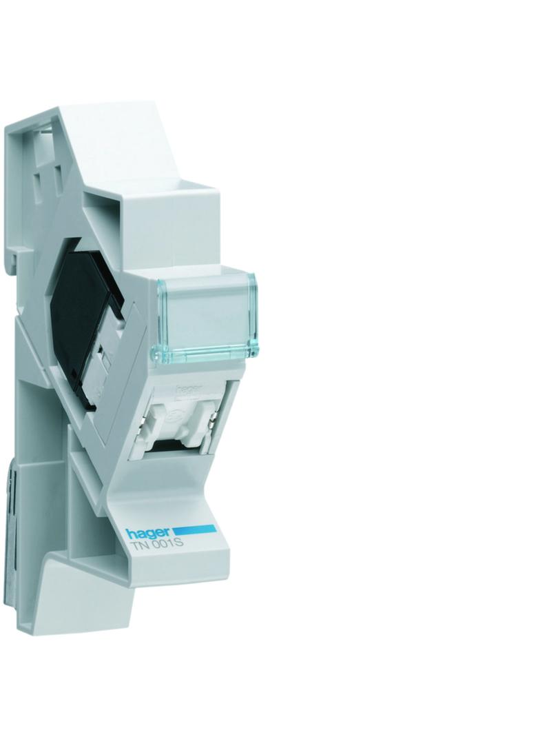 Patch moduł kat.5e FTP 1xRJ45 do TS35 TN001S HAGER