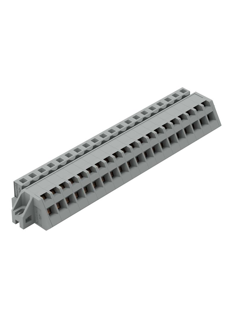 MCS-MIDI Classic gniazdo kątowe 20-bieg. szare raster 5 mm /10szt./ WAGO