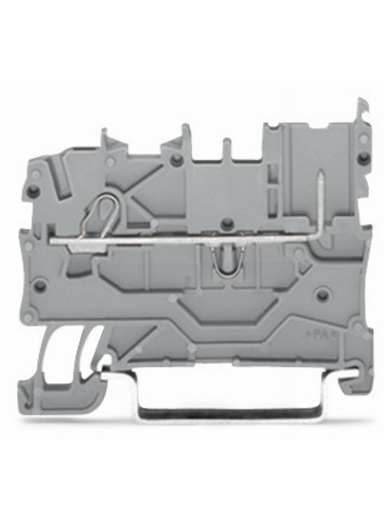 X-COMS złaczka bazowa 1-prz./ 1 pin niebieska