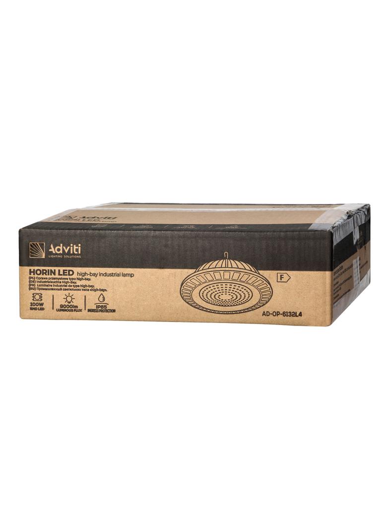 HORIN LED 100W oprawa typu highbay 9000lm IP65 4000K aluminium AD-OP-6132L4 ORNO