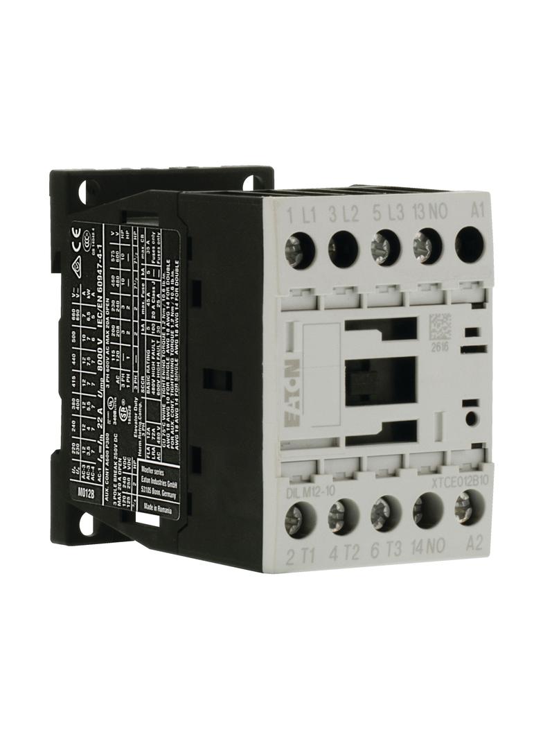 Stycznik mocy 12A 3P 230V AC 1Z 0R DILM12-10(230V50HZ,240V60HZ) 276830 EATON
