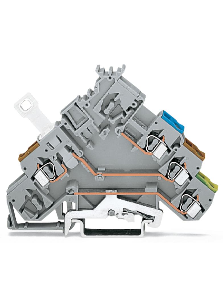 złączka do elementów wykonawczych rozłączalna z PE 2,5 mm2