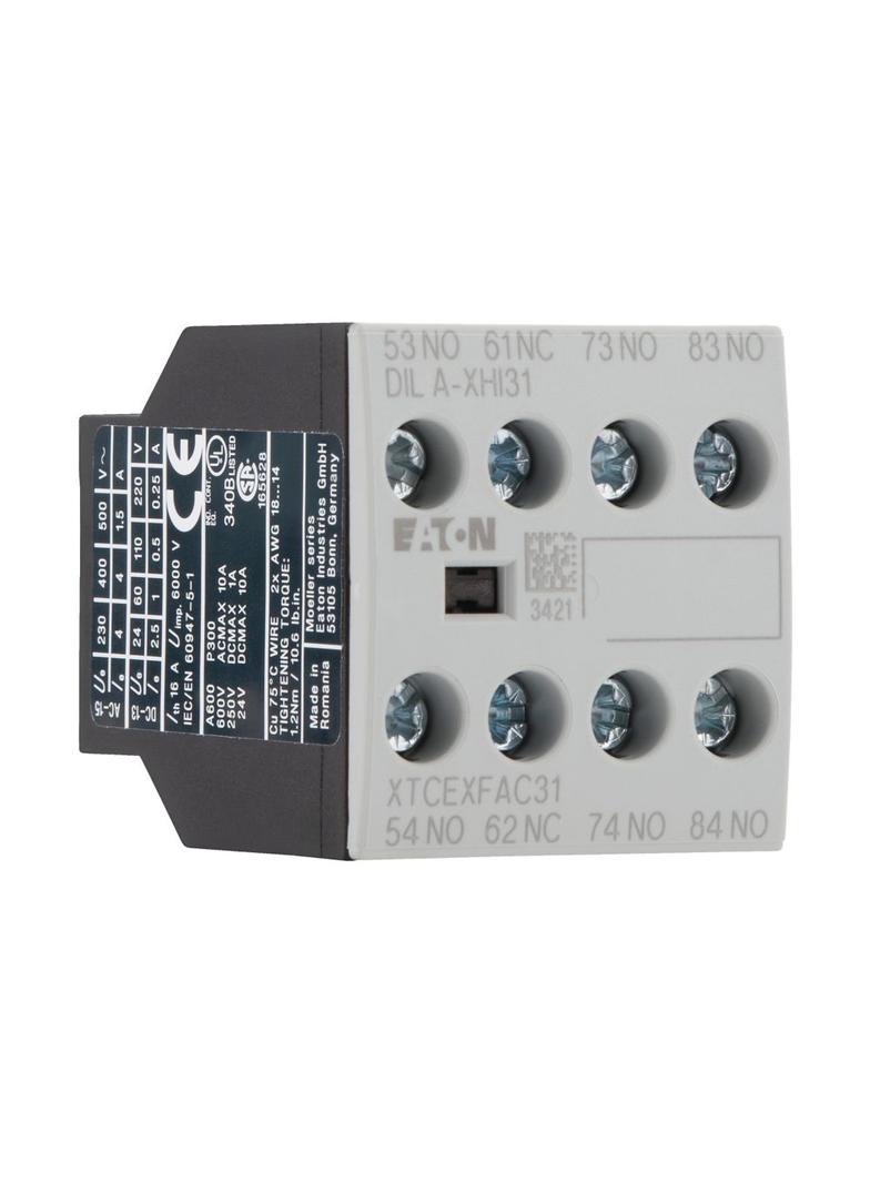 Styk pomocniczy 3Z 1R montaż czołowy DILA-XHI31 276427 EATON