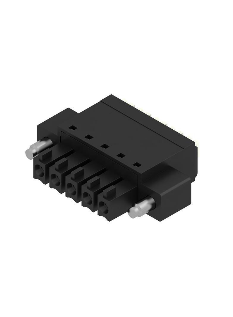 BCF 3.81/05/180F SN BK BX Wtyk PCB (złącze wiązki), listwa z gniazdami, 3.81 mm, Liczba biegunów: 5, PUSH IN, Złącze sprężynowe /50szt./ 1971620000 WEIDMÜLLER