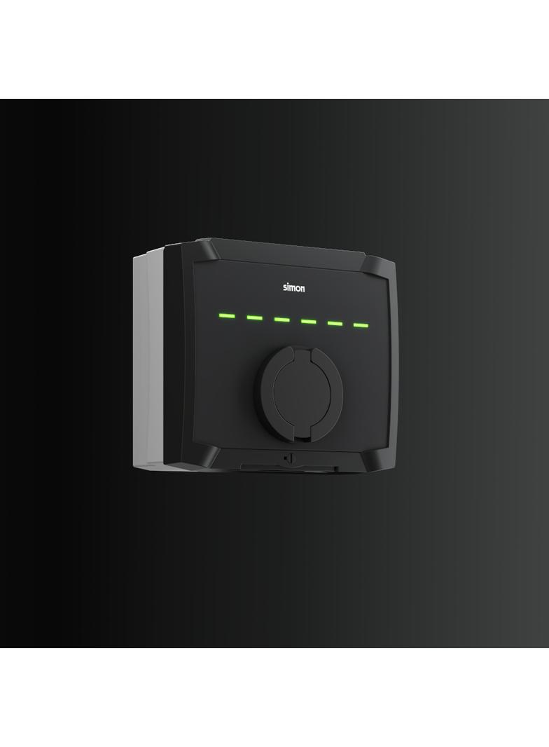 Simon SM34 Residential, gniazdo T2, 7,4 kW, jednofazowa + Bluetooth