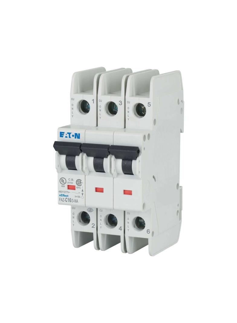 FAZ-C16/3-NA Wyłącznik nadprądowy 15kA C16A 3P 102250 EATON