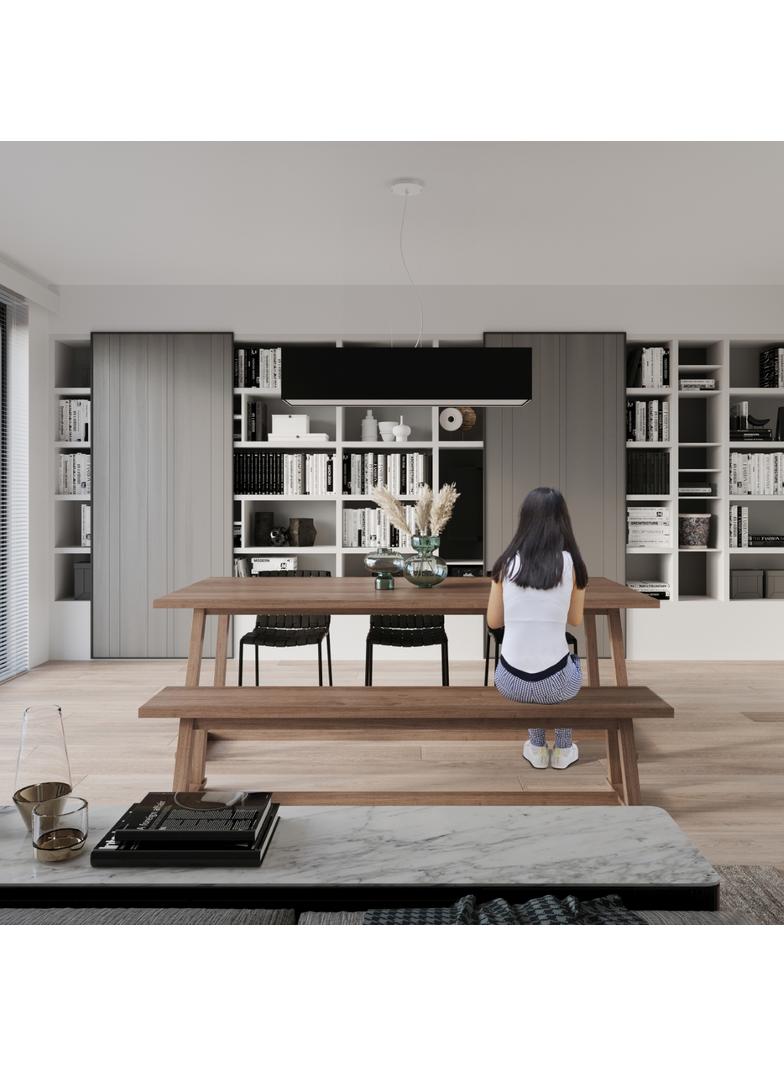 Sollux Żyrandol SANTA 120 czarny SL.0782