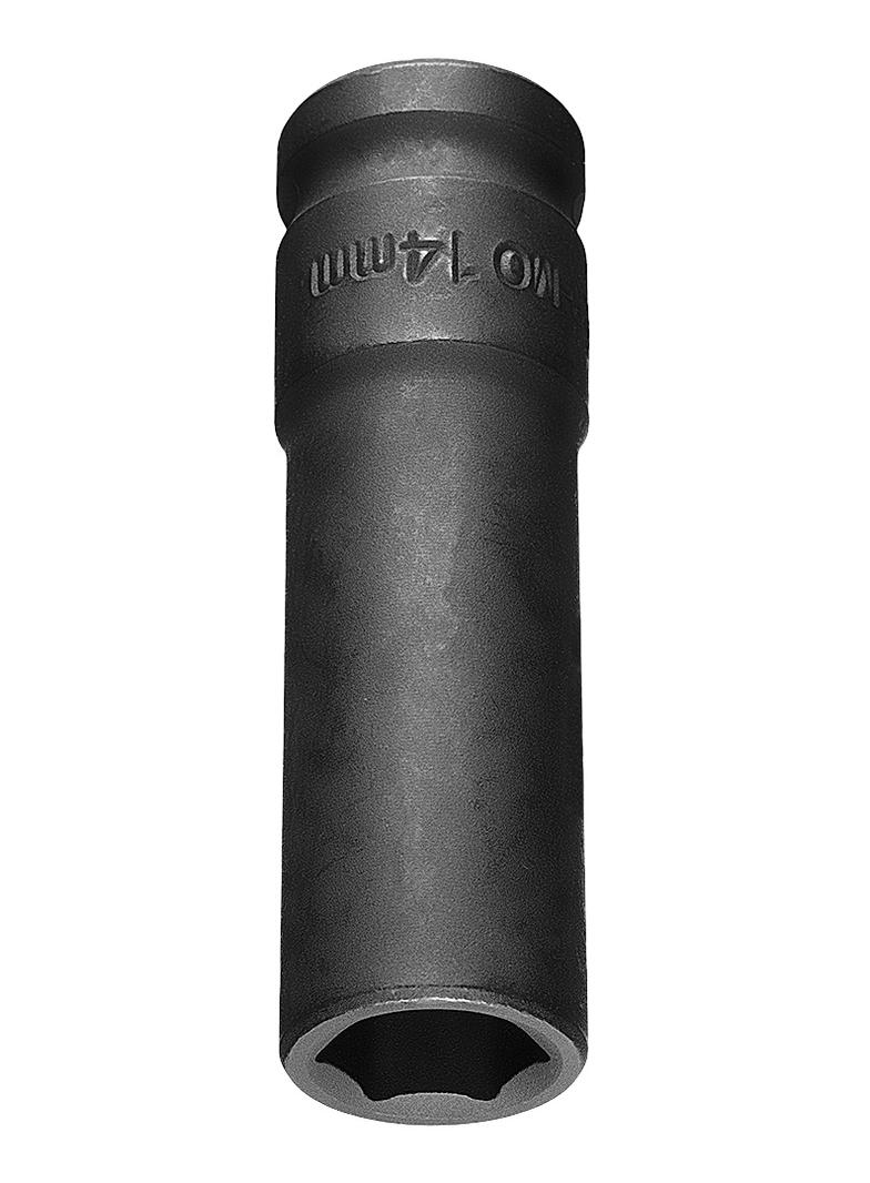 Nasadka udarowa 1/2" długa, 14 x 78mm , Cr-Mo