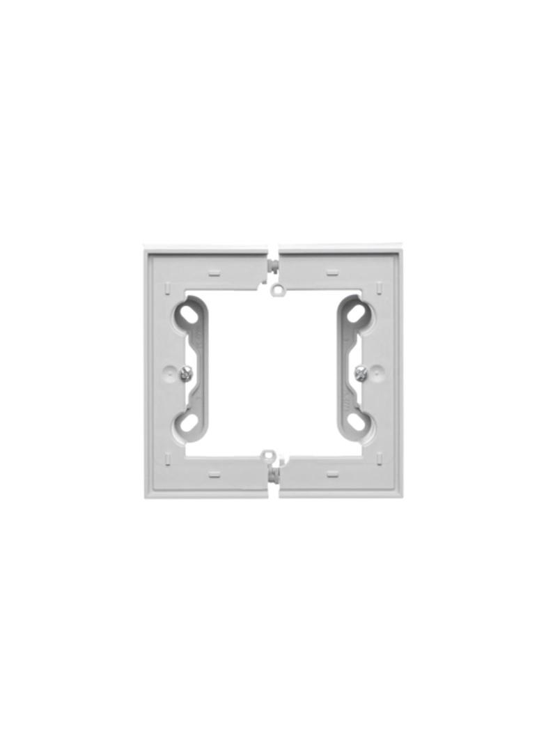 Simon 55 Puszka natynkowa pojedyncza składana do ramek LINE/DUO – Wysokość: 40 mm (1 szt TSC/. = 2 elementy) Jasnoszary mat TSC/114 KONTAKT