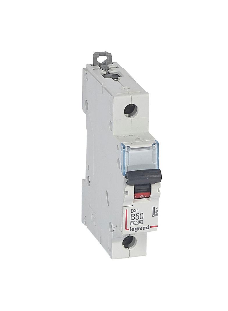 Wyłącznik Nadprądowy S 311 1P B50A 10000A DX3 408877 LEGRAND