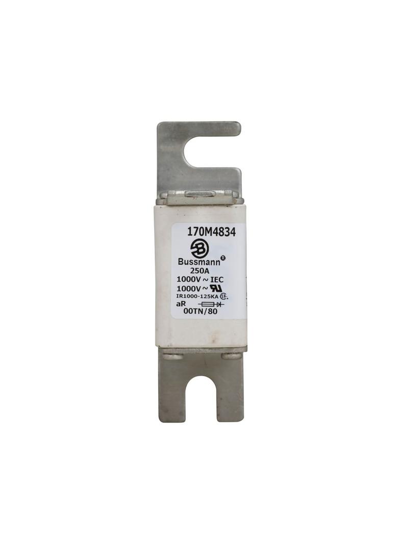 250A 1000V 00TN/80 aR INDICATOR FUSE Wkładka szybka 250A AC 1000V rozmiar 00 30x47x98 mm aR, 170M483