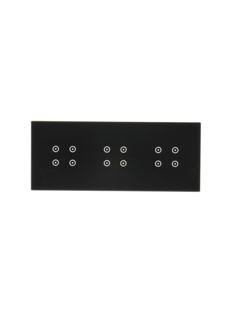Simon 54 Touch Panel dotykowy S54 Touch 3 moduły 4 pola dotykowe + 4 pola dotykowe + 4 pola dotykowe zastygła lawa DSTR3444/73 KONTAKT