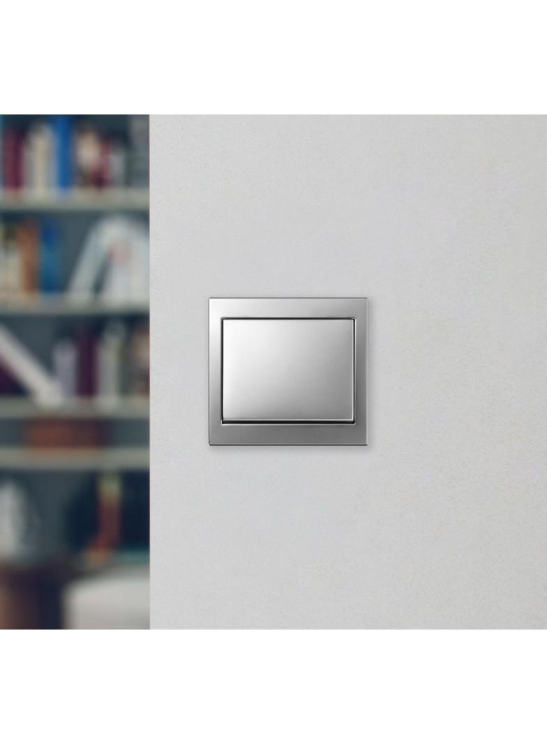 BERKER K.5 Ramka pojedyncza aluminium 13137003 HAGER