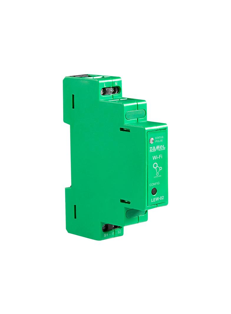 MONITOR ENERGII ELEKTRYCZNEJ WI-FI 1-FAZOWY 100A TYP: LEW-02