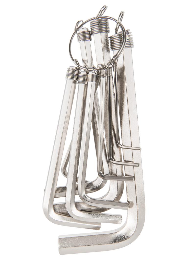 Klucze sześciokątne 1.5-10 mm, zestaw 10 szt.