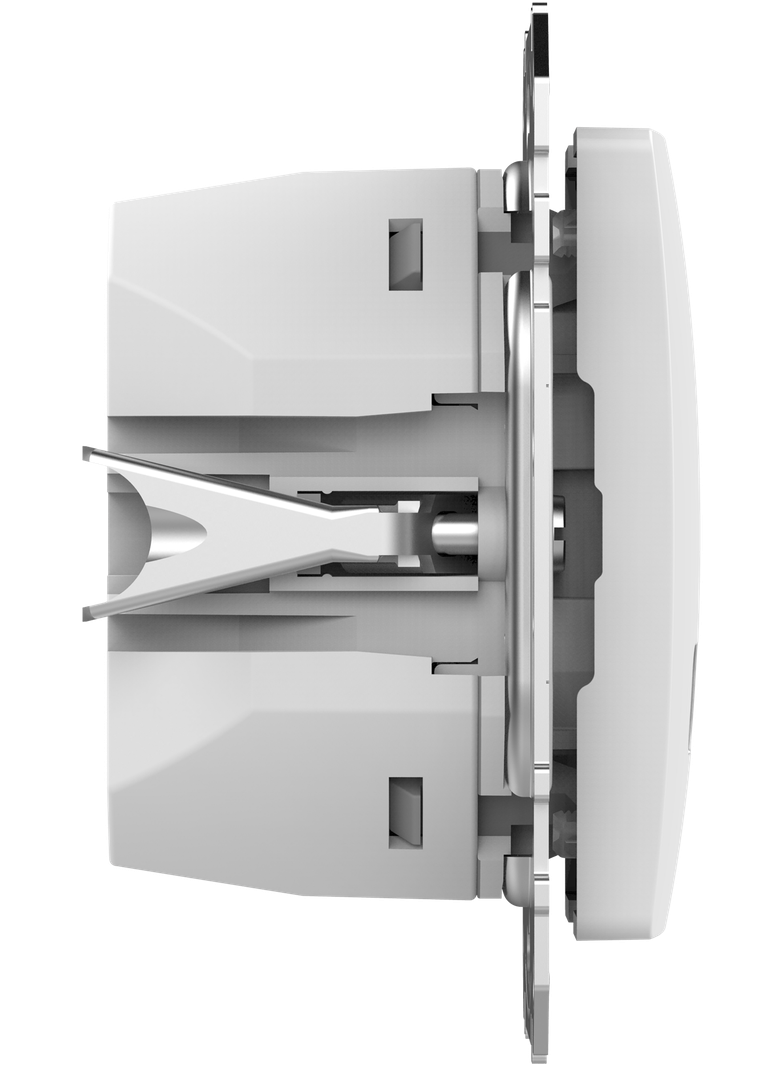Gniazdo ładowania USB A+C 45W PD, białe