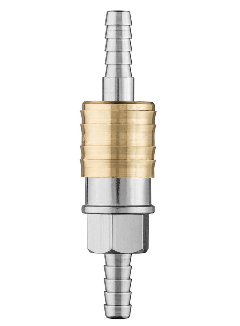 Szybkozłączka do kompresora z końcówką na wąż 7 mm