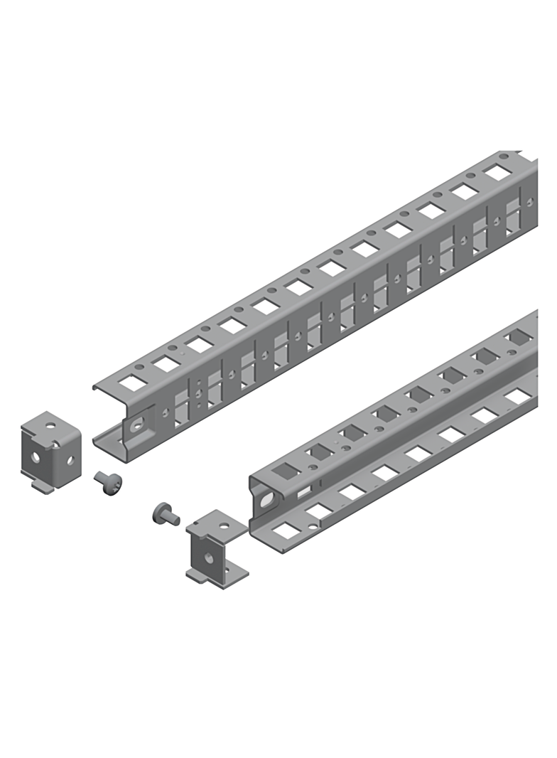 Spacial Wsporniki pionowe perforowane do SF SM 1 rząd 300mm NSYSUCR4030 Schneider