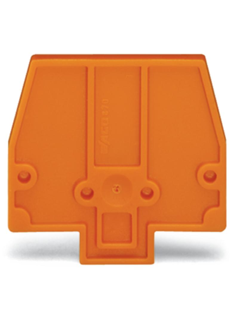 ścianka rozdzielająca pomarańczowa