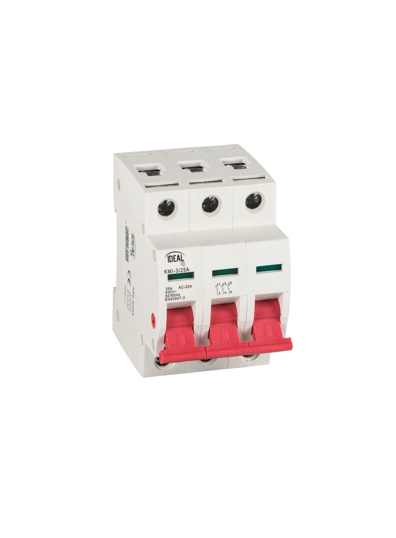 Rozłącznik izolacyjny 3P 25A KMI-3/25A IDEAL 27251 KANLUX