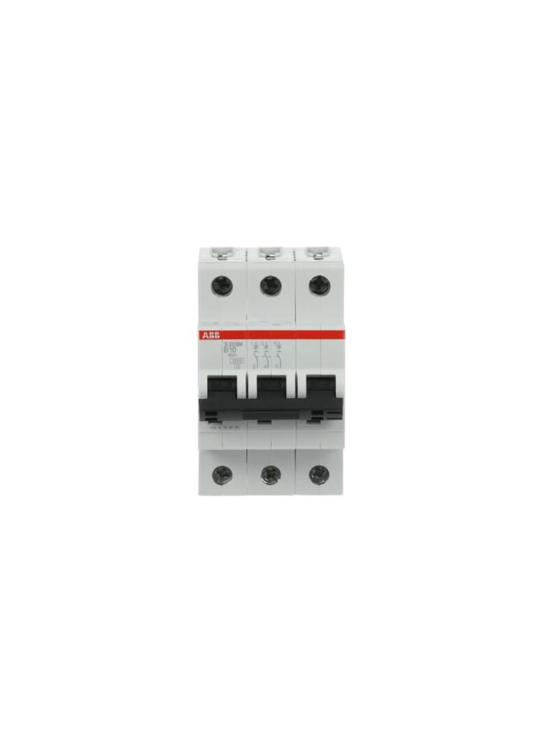 S203M-B10 Wyłącznik nadprądowy 10kA 3P B10A 2CDS273001R0105 ABB
