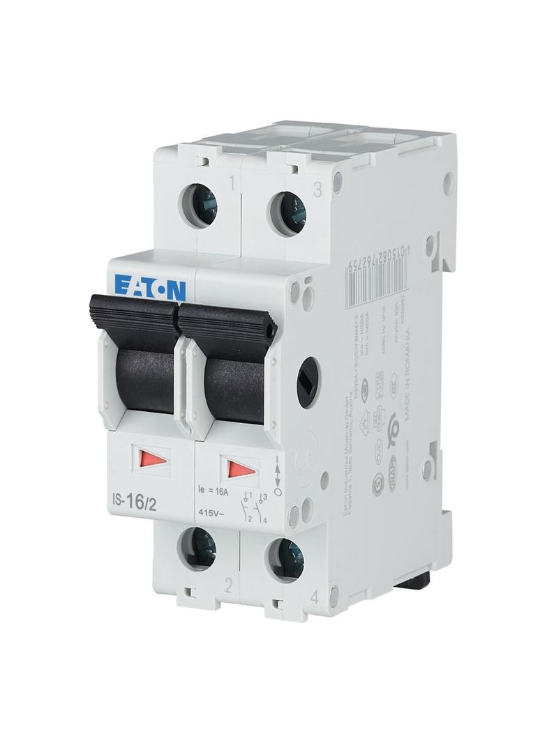 IS-16/2 Rozłącznik główny izolacyjny modułowy 2P 16A 276255 EATON